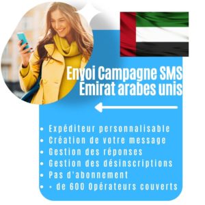 Envoi Campagne Sms Émirat arabes unis